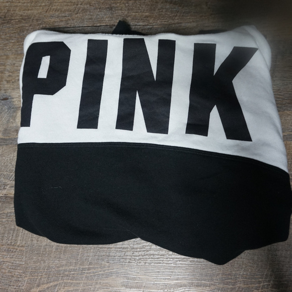 PINK Victoria's Secret Cowl Neck Sweatshirt | SZ S - Picture 2 of 5